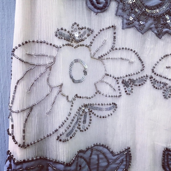 Free People Last Flowers Beaded Mini Dress - Picture 9 of 14